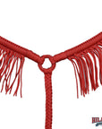 Hilason Horse Breast Collar – Flat Braided Paracord with Fringes
