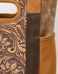 ADBGZ906 Tote Beautifully Hand Tooled Genuine Leather women bag western handbag purse
