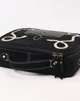American Darling Suede Genuine Leather Jewelry Case Bag