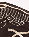 American Darling Suede Genuine Leather Jewelry Case Bag