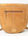 American Darling Cross Body Suede Genuine Western Leather Women Bag Handbag Purse |