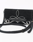 American Darling Suede Bag Genuine Leather Clutch Bag