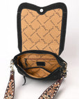 American Darling Hand Tooled Genuine Leather Crossbody Bag
