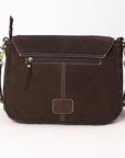 American Darling Hand Tooled Genuine Leather Crossbody Bag