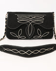 American Darling Suede Bag Genuine Leather Clutch Bag