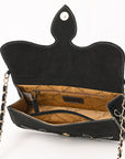 American Darling Suede Bag Genuine Leather Clutch Bag
