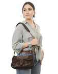 American Darling Suede Bag Genuine Leather Clutch Bag