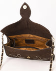 American Darling Suede Bag Genuine Leather Clutch Bag