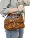 American Darling Suede Bag Genuine Leather Clutch Bag