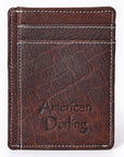American Darling Card-Holder Stylish Genuine Western Leather Women & Men