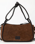 American Darling Crossbody Suede Full Grain Genuine Western Leather Women Bag | Handbag Purse for Cute