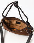 American Darling Crossbody Suede Full Grain Genuine Western Leather Women Bag | Handbag Purse for Cute