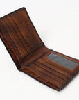 American Darling Genuine Leather Bifold Wallet For Men & Women Unisex Purse