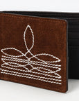 American Darling Genuine Leather Bifold Wallet For Men & Women Unisex Purse