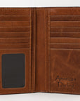 American Darling Genuine Leather Rodeo Wallet For Men & Women Unisex Purse