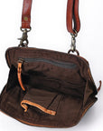 Spaghetti Western Crossbody Genuine Leather women bag western handbag purse