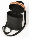 American Darling Jewelry Case Hand Tooled Genuine Western Leather Women Bag Western Handbag Purse