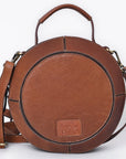 American Darling Canteen Hand Tooled Genuine Leather women bag western handbag purse