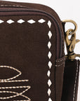 American Darling Suede Genuine Leather Camera bag