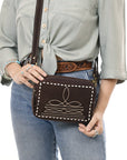 American Darling Suede Genuine Leather Camera bag