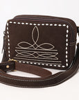 American Darling Suede Genuine Leather Camera bag