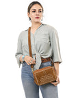 American Darling Suede Genuine Leather Camera bag