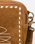 American Darling Suede Genuine Leather Camera bag
