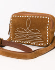 American Darling Suede Genuine Leather Camera bag