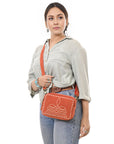 American Darling Suede Genuine Leather Camera bag