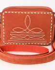 American Darling Suede Genuine Leather Camera bag