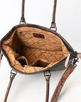 Tote Hand Tooled Genuine Western Leather Women Bag