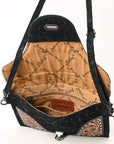 ADBG1641 Crossbody Hand Tooled Genuine Western Leather Women Bag