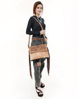 OHLAY Cross Body Genuine Leather women bag western Bag SKBZ160