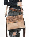 OHLAY Cross Body Genuine Leather women bag western Bag SKBZ160