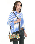 OHLAY Clutch Genuine Leather women bag western Bag SKBZ163