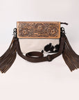 OHLAY Clutch Genuine Leather women bag western Bag SKBZ164