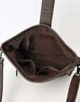 OHLAY Large Crossbody Genuine Leather women bag western Bag SKBZ168