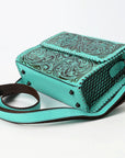 American Darling Crossbody Beautifully Hand Tooled Genuine Leather Western Women Bag Handbag Purse |