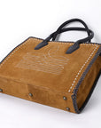 American Darling Tote Suede Genuine Leather Women Bag Western Handbag Purse | for Cute