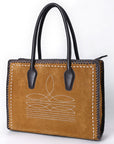 American Darling Tote Suede Genuine Leather Women Bag Western Handbag Purse | for Cute