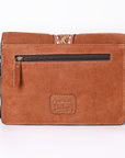 American Darling Crossbody Hand Tooled Genuine Suede Leather Women Bag Western Handbag Purse