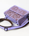 American Darling Crossbody Beautifully Hand Tooled Genuine Leather Western Women Bag Handbag Purse |
