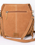 American Darling Crossbody Genuine Suede Leather women bag western handbag purse