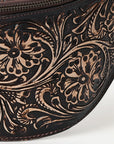 American Darling Fanny Pack Hand Tooled Genuine Western Leather Women Bag Handbag Purse |