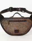 American Darling Fanny Pack Hand Tooled Genuine Western Leather Women Bag Handbag Purse |