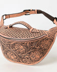 American Darling Fanny Pack Hand Tooled Genuine Western Leather Women Bag Handbag Purse |