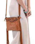 American Darling Crossbody Genuine Western Leather Women Bag ADBG1648