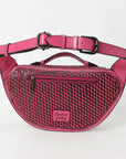 American Darling Fanny Pack Hand Tooled Genuine Western Leather Women Bag Handbag Purse |