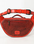 American Darling Fanny Pack Hand Tooled Genuine Western Leather Women Bag Handbag Purse |