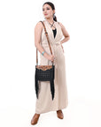 American Darling Crossbody Hand Tooled Genuine Western Leather Women Bag